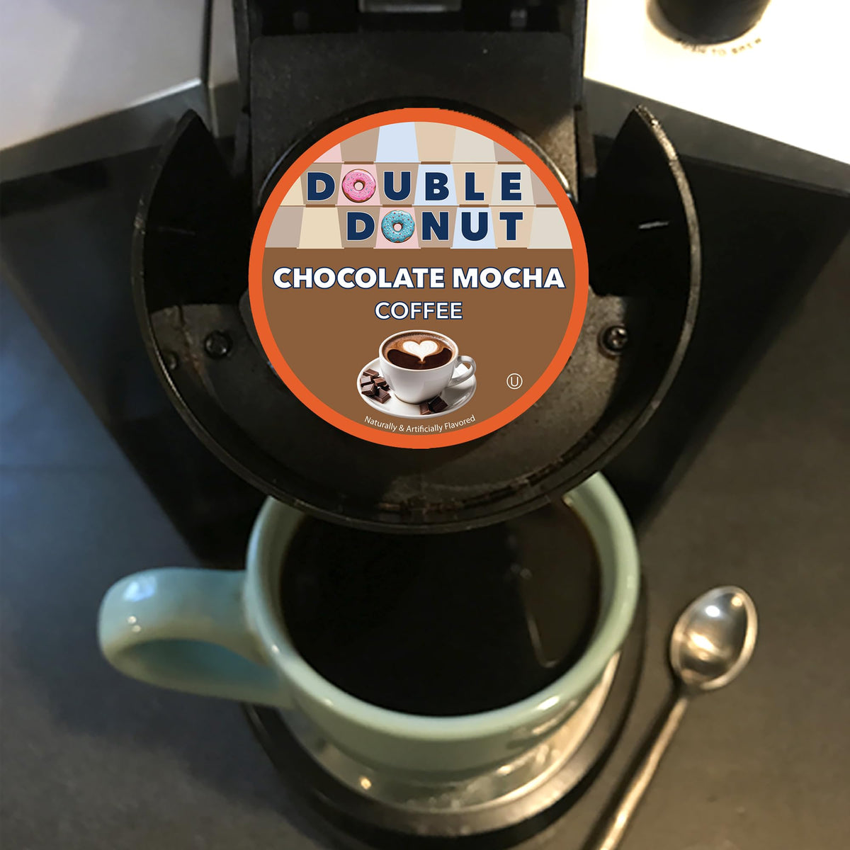 Double Donut Coffee recyclable pods support eco-friendly brewing without sacrificing taste.