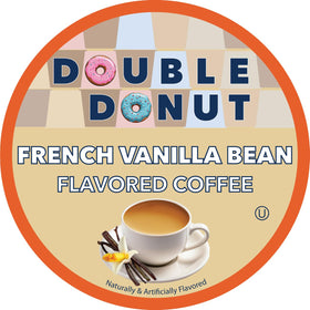 Double Donut Vanilla Bean flavor pods for smooth morning cups
