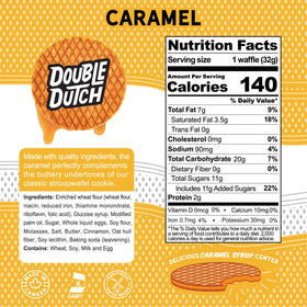 Double Dutch Stroopwafel Cookies vanilla flavor close-up, versatile treat for gatherings.