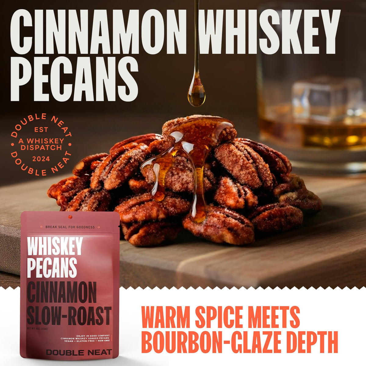 Double Neat 3-pack gift box image, perfect gift for bourbon lovers