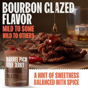 Double Neat maple bourbon almonds bites, sweet-salty crunch for on-the-go cravings