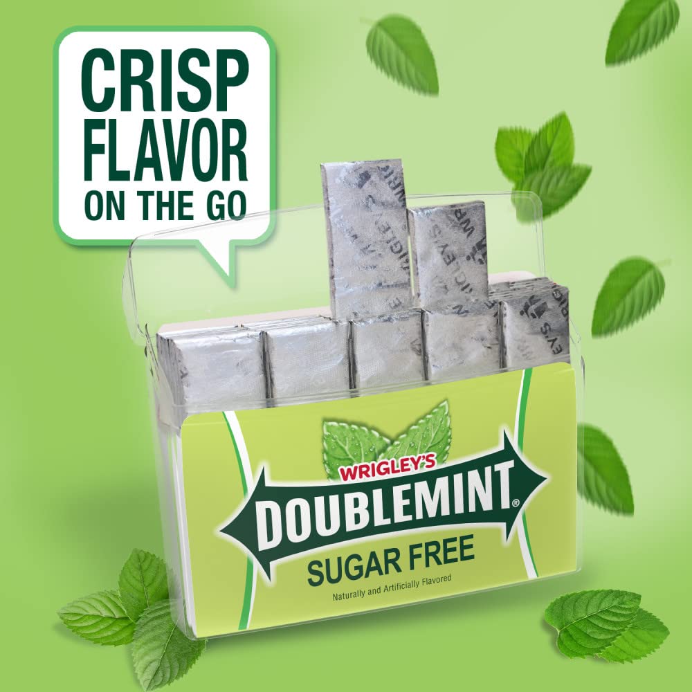 Doublemint megpack packaging label communicates freshness and reliability