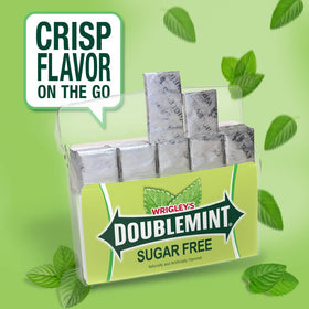 Doublemint megpack packaging label communicates freshness and reliability