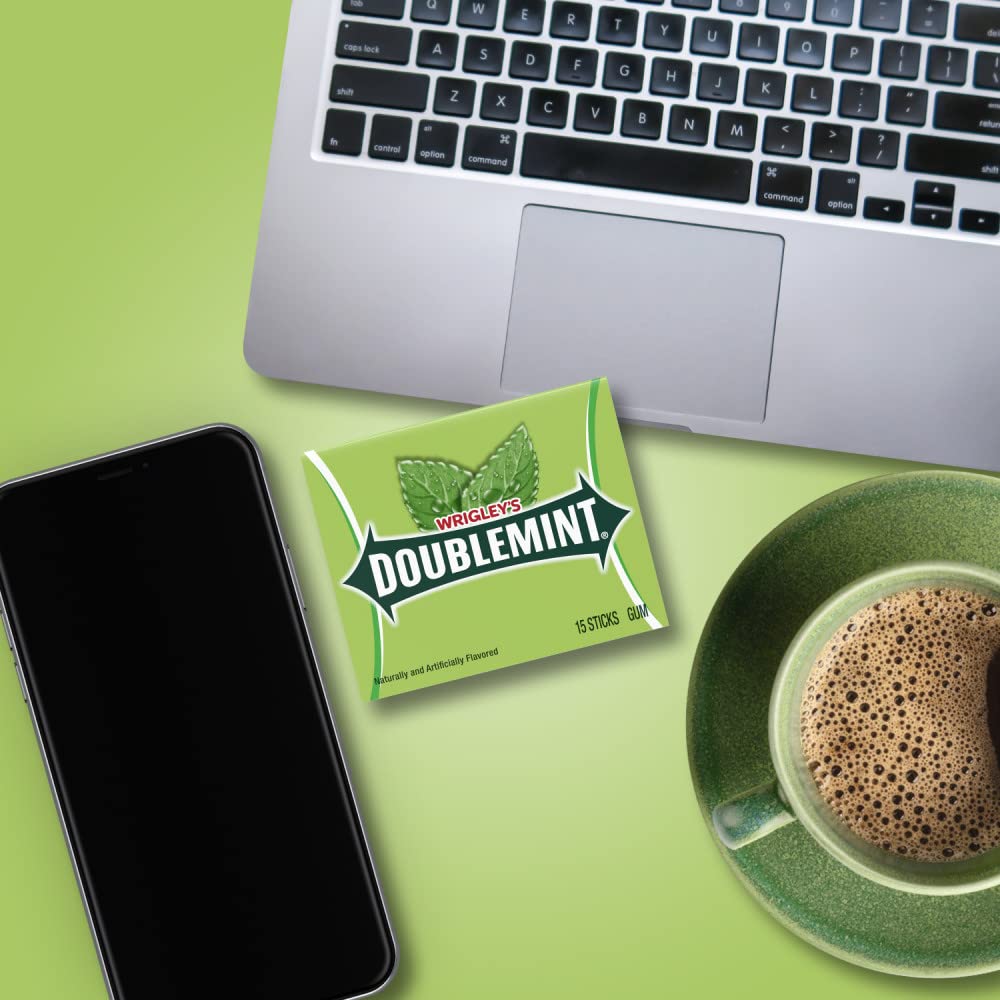Doublemint travel pack compact for on-the-go freshness.