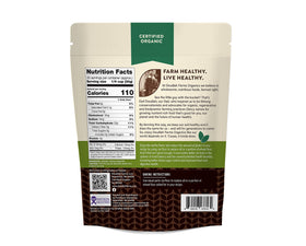 Doudlah Farms rye flour bag on kitchen counter for easy home baking