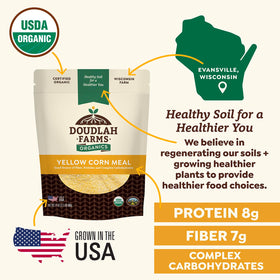 Doudlah Farms Wisconsin farm field showing origin of ingredients.