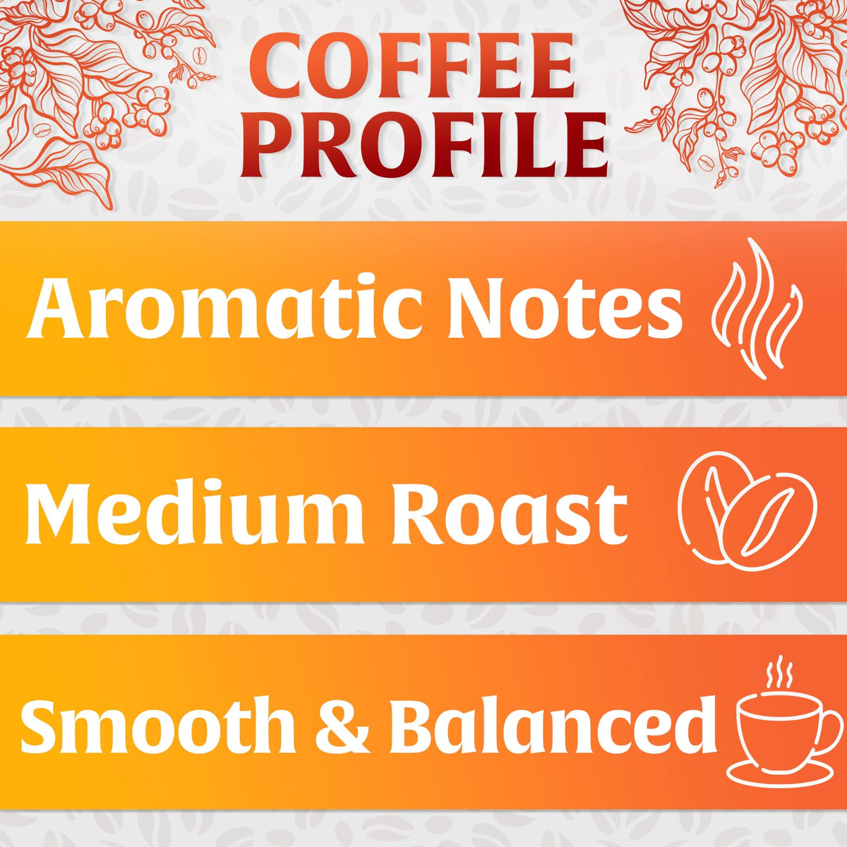 Cup of Aroma Rood coffee showcasing rich aroma.