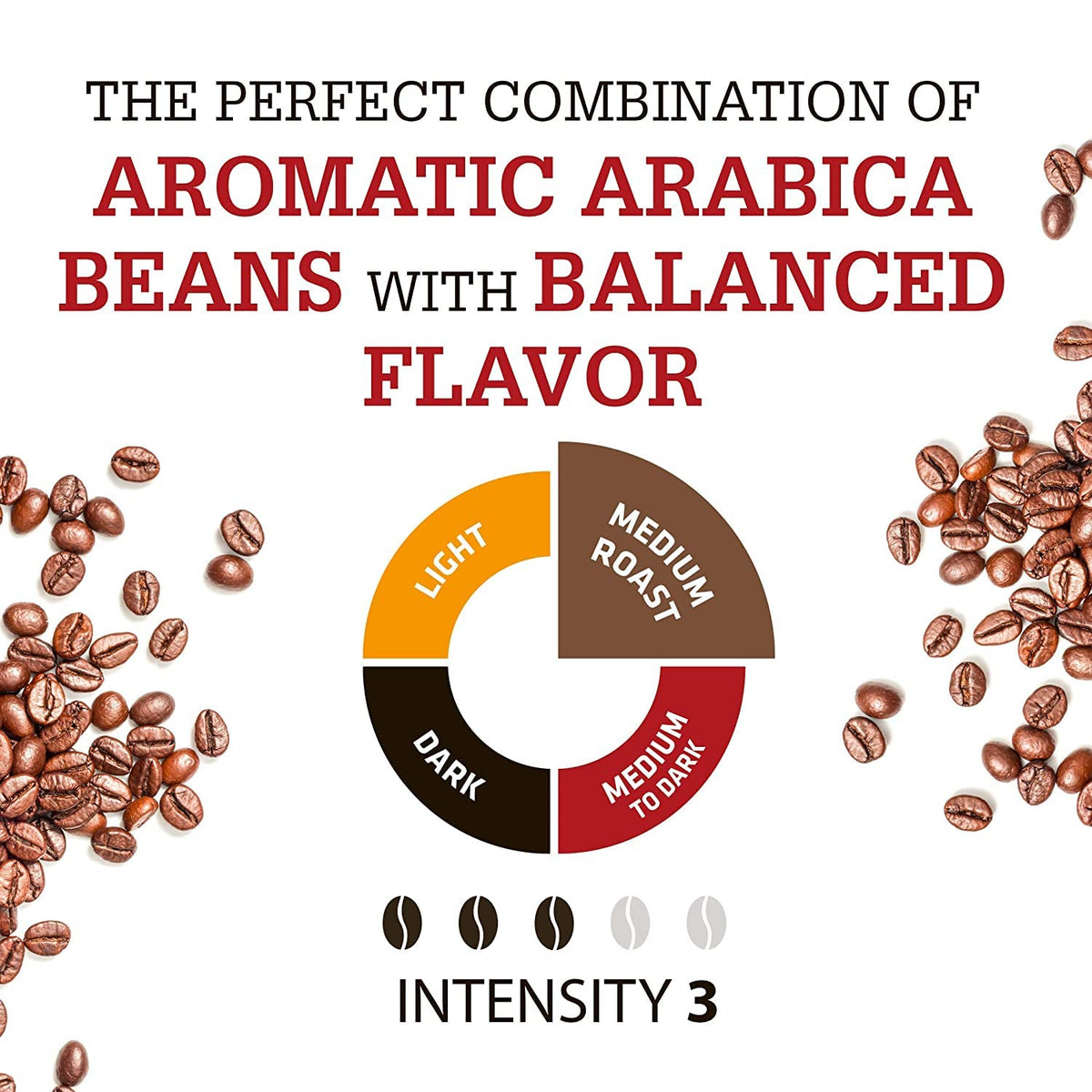 Douwe Egberts instant coffee scoop ready for quick, aromatic mornings.