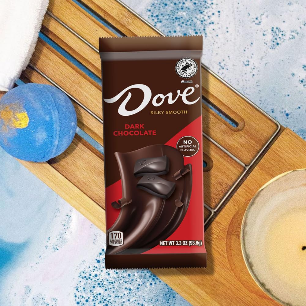 Gift-ready bulk box of DOVE chocolate bars