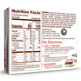 Dove kosher dairy symbol on label indicating dairy dessert option.