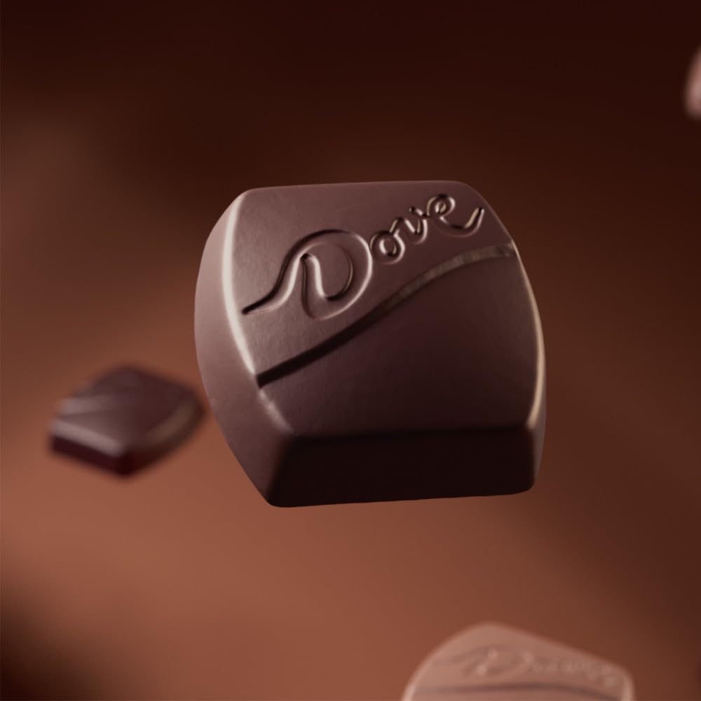 Chocolate and caramel resting on a clean surface, inviting indulgence.