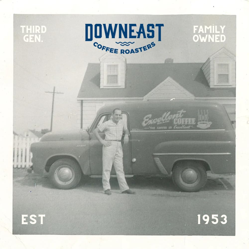 Close-up crema on Downeast Espresso hints at a creamy shot
