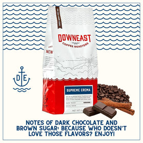 Roasted in Rhode Island signals fresh, efficient roasting for consistent flavor