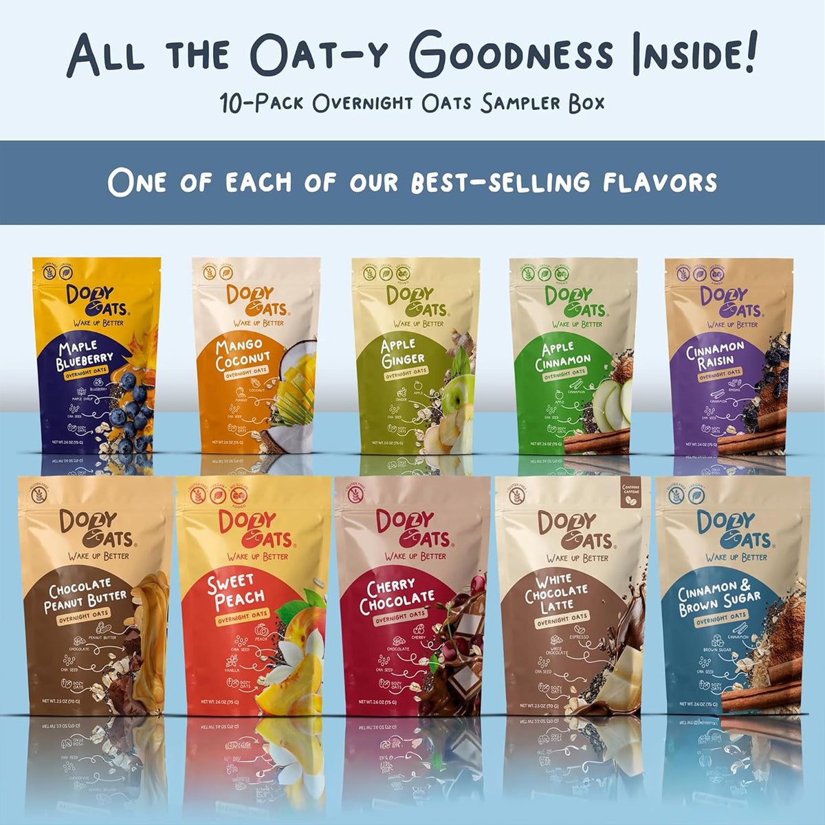 Dozy Oats gluten-free oats illustrating a clean gluten-free ingredient blend