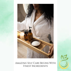 Skin application with Dr Adorable sesame oil for hydration