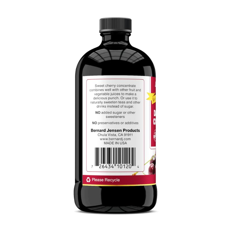 Dr Clark Store Dark Cherry Concentrate in a glass jar for easy dessert drizzle.