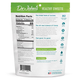 Dr. John's Healthy Sweets Fresh Fruit Lollipops assortment highlights sugar-free flavors for guilt-free indulgence.