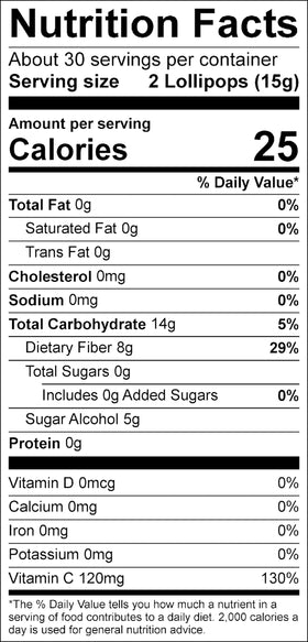 Dr. John's Healthy Sweets Vegan Keto Friendly Lollipops display broad dietary compatibility.
