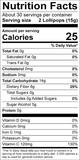 Dr. John's Sugar Free Lollipops Lime Pack keeps flavor bright with zero sugar