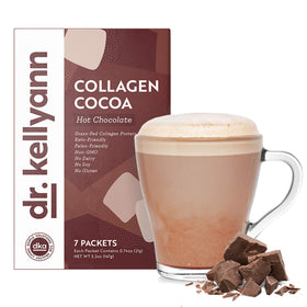 Dr. Kellyann cozy morning hot chocolate ideal for a warm start to the day