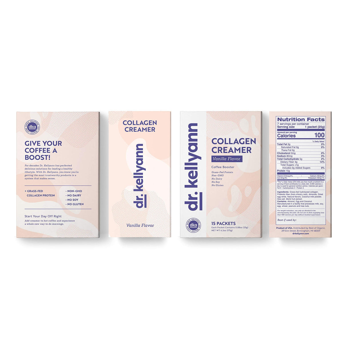 Dr. Kellyann Keto Coffee Creamer Vanilla at your coffee station enhances everyday rituals