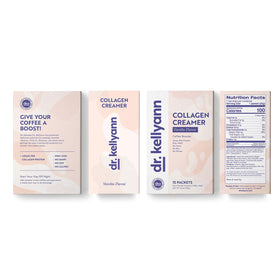 Dr. Kellyann Keto Coffee Creamer Vanilla at your coffee station enhances everyday rituals