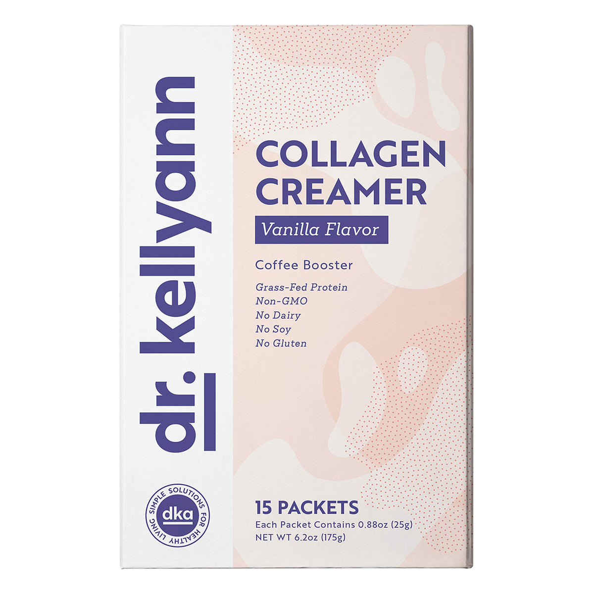 Dr. Kellyann Keto Coffee Creamer Vanilla in a cup for a creamy collagen-infused morning
