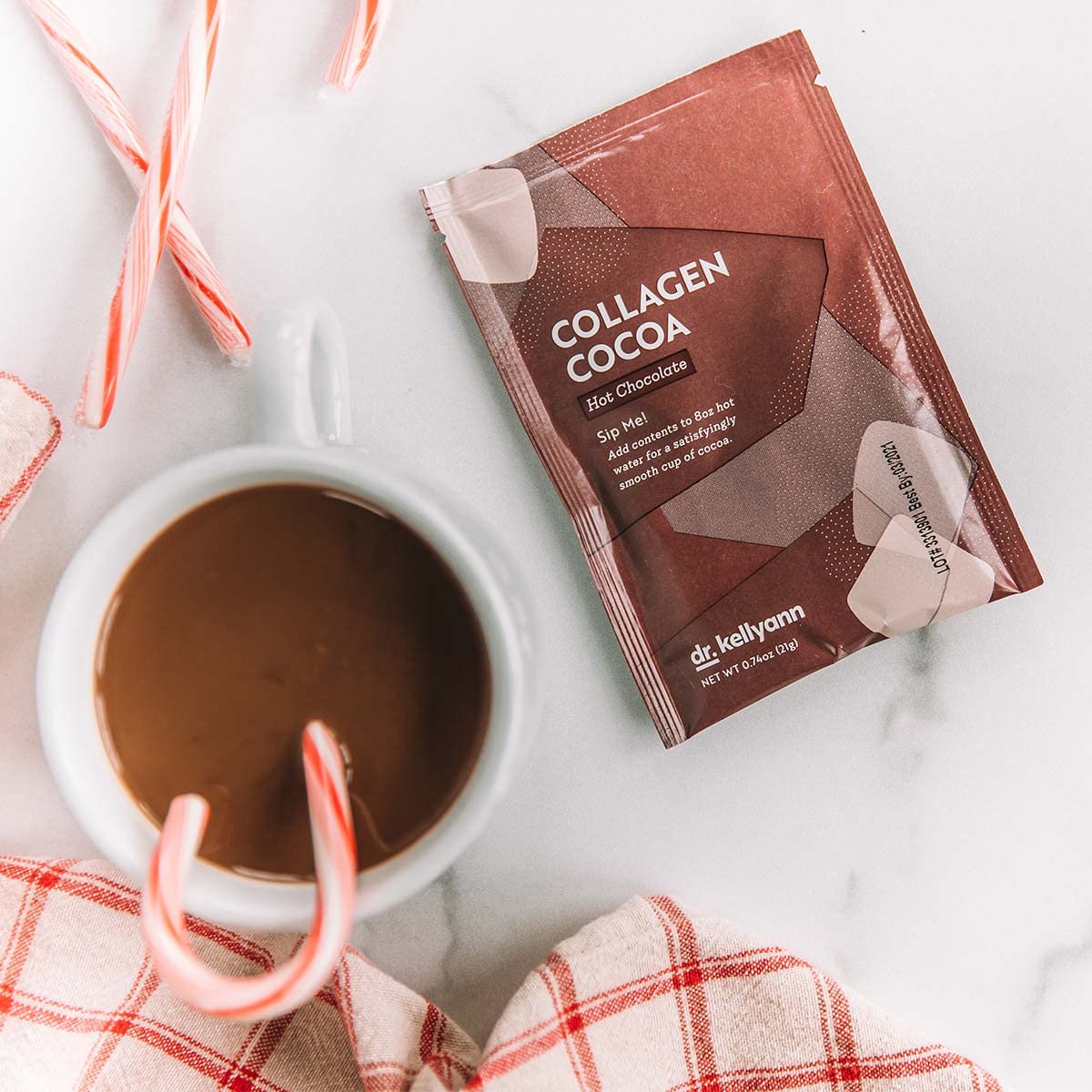 Dr. Kellyann quick keto cocoa mix for easy, indulgent at-home moments