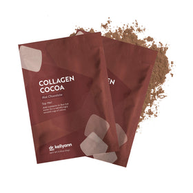 Dr. Kellyann sugar-free, dairy-free hot chocolate blend suitable for keto snacking