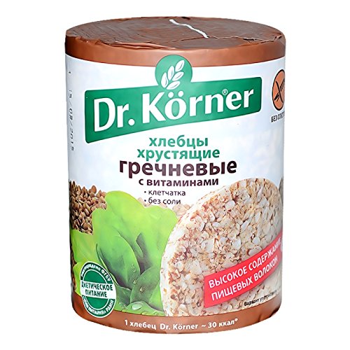 Dr. Korner Buckwheat Crispbread 100g – a crunchy, versatile snack ready for toppings.