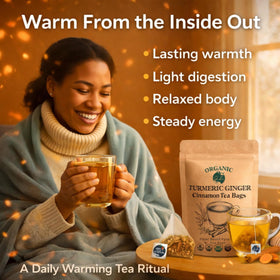 Dr. Lu brewed tea ready to enjoy in a cozy morning ritual.