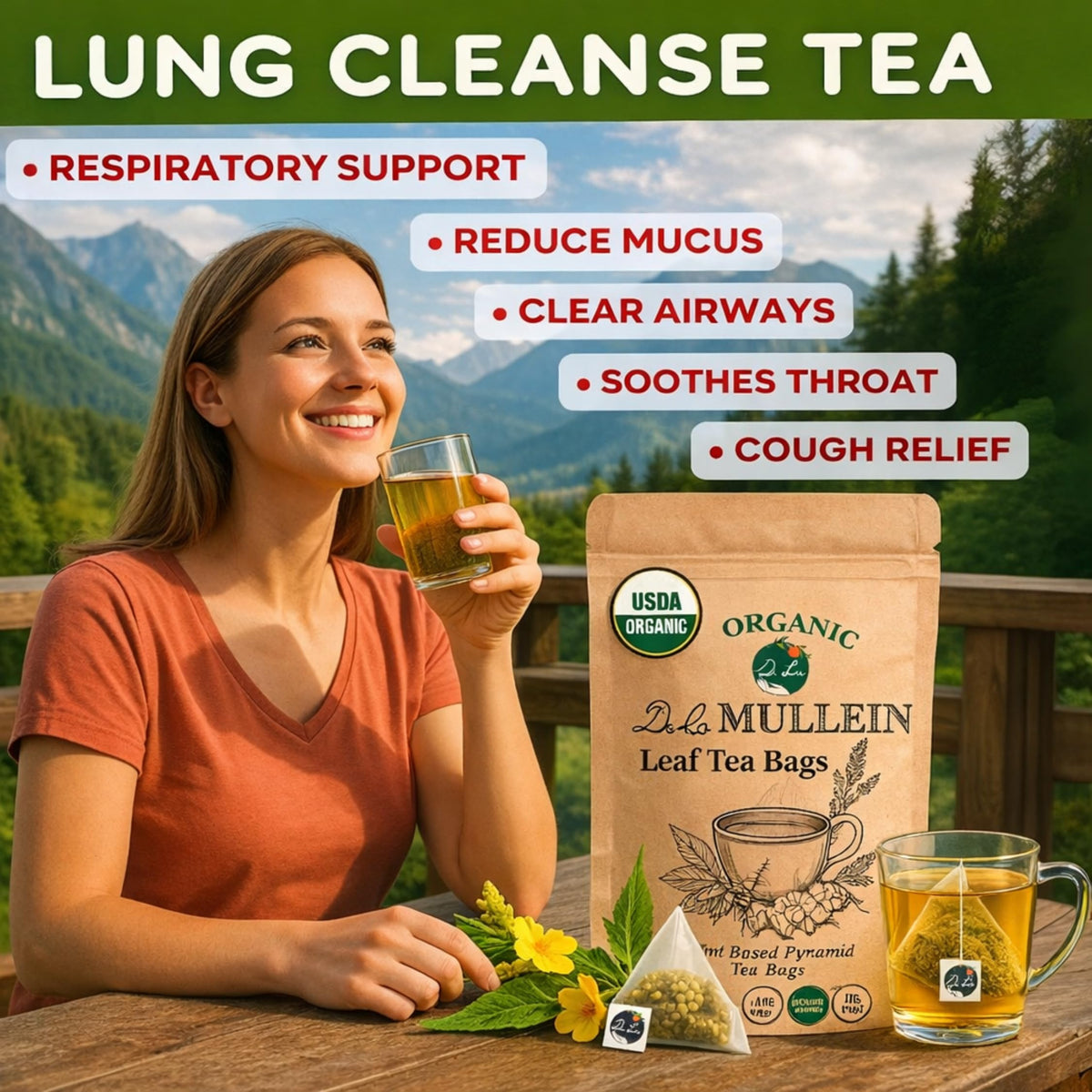 Made-in-USA Dr. Lu packaging reinforces quality