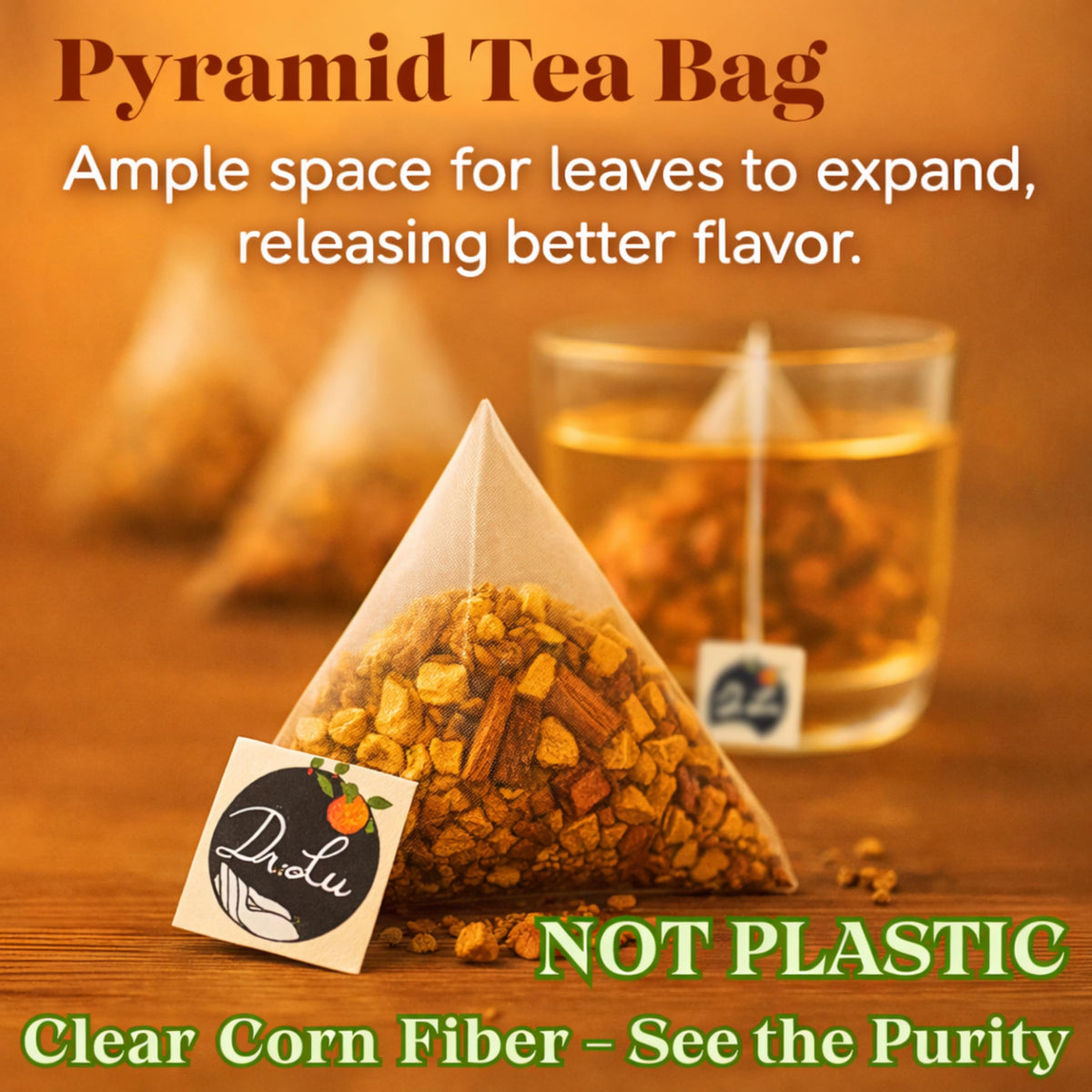 Dr. Lu wild roots and bark from South Asia enrich the cup with depth.