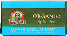 Dr McDougall's Right Foods carton exterior displays branding and organic certification