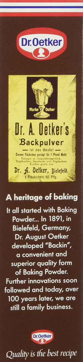 Dr. Oetker Creme Brulee plated with glossy caramel top and creamy interior