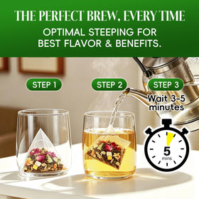 Dr. Siana tea bags in eco-friendly packaging