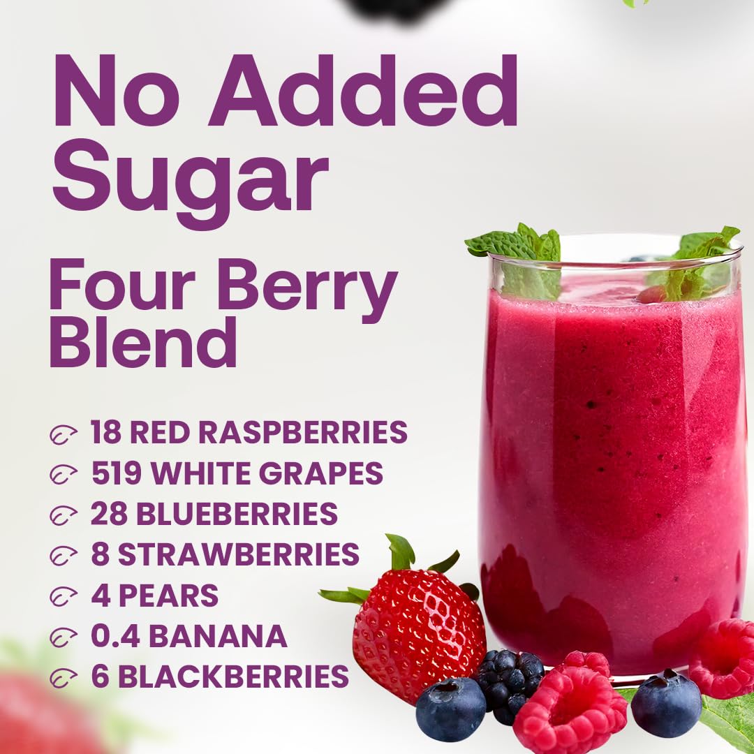 46 oz Dr. Smoothie bottle label highlighted for no added sugar
