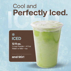Dr. Smoothie blender with matcha latte mix for versatile shakes