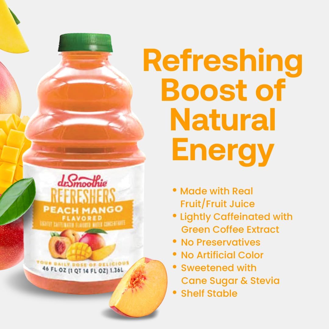 Ingredients panel hints at natural flavors and green coffee extract for subtle energy.