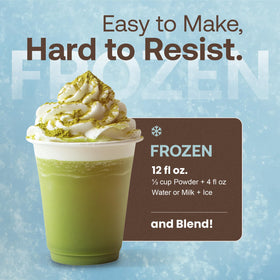 Dr. Smoothie latte steaming with milk for a comforting aroma