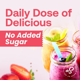 Dr. Smoothie bottle pour shows easy, mess-free prep for on-the-go drinks.