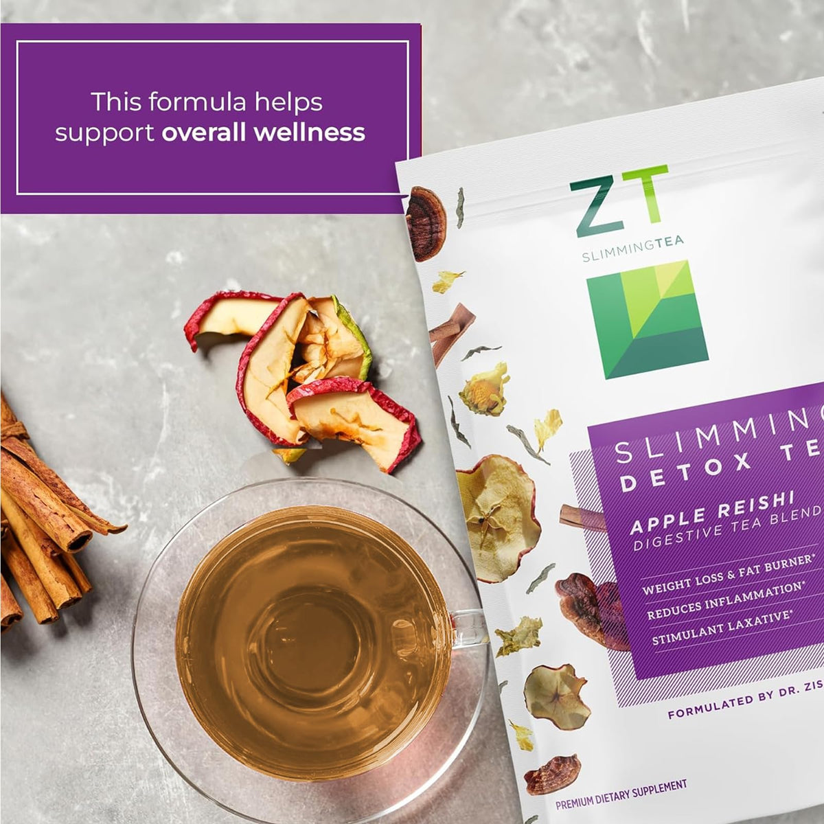 Dr. Zisman ZT Wellness Tea daily balance for calm focus