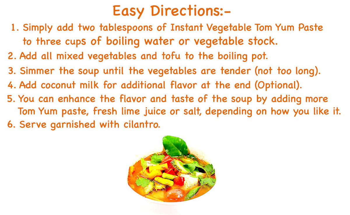 Dragonfly Tom Yum paste on a spoon ready to flavor soups.