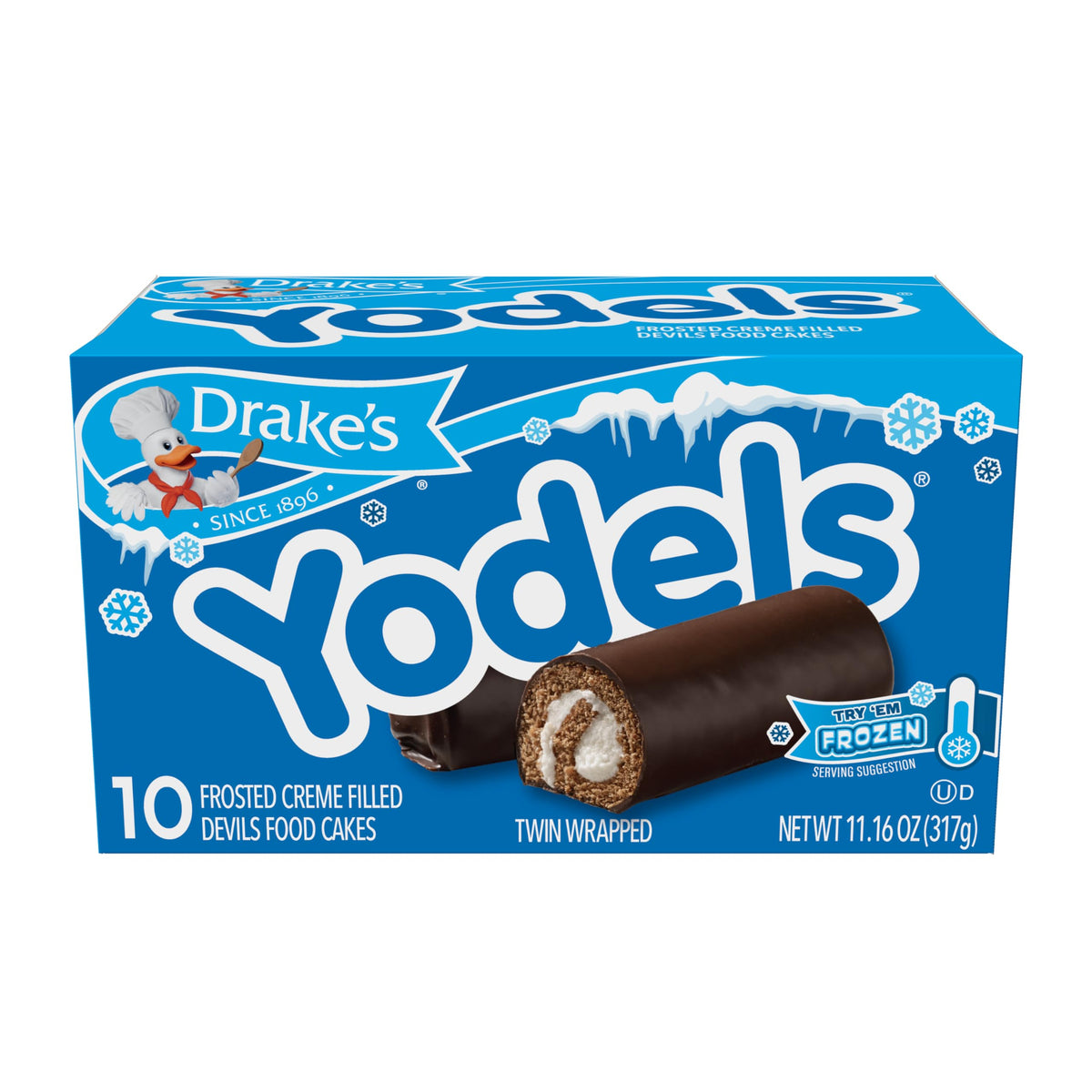 Drake's Yodels box perfect for dessert time and lunch breaks.