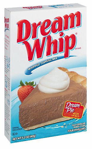 Dream Whip topping creates light, foamy swirls to brighten desserts.