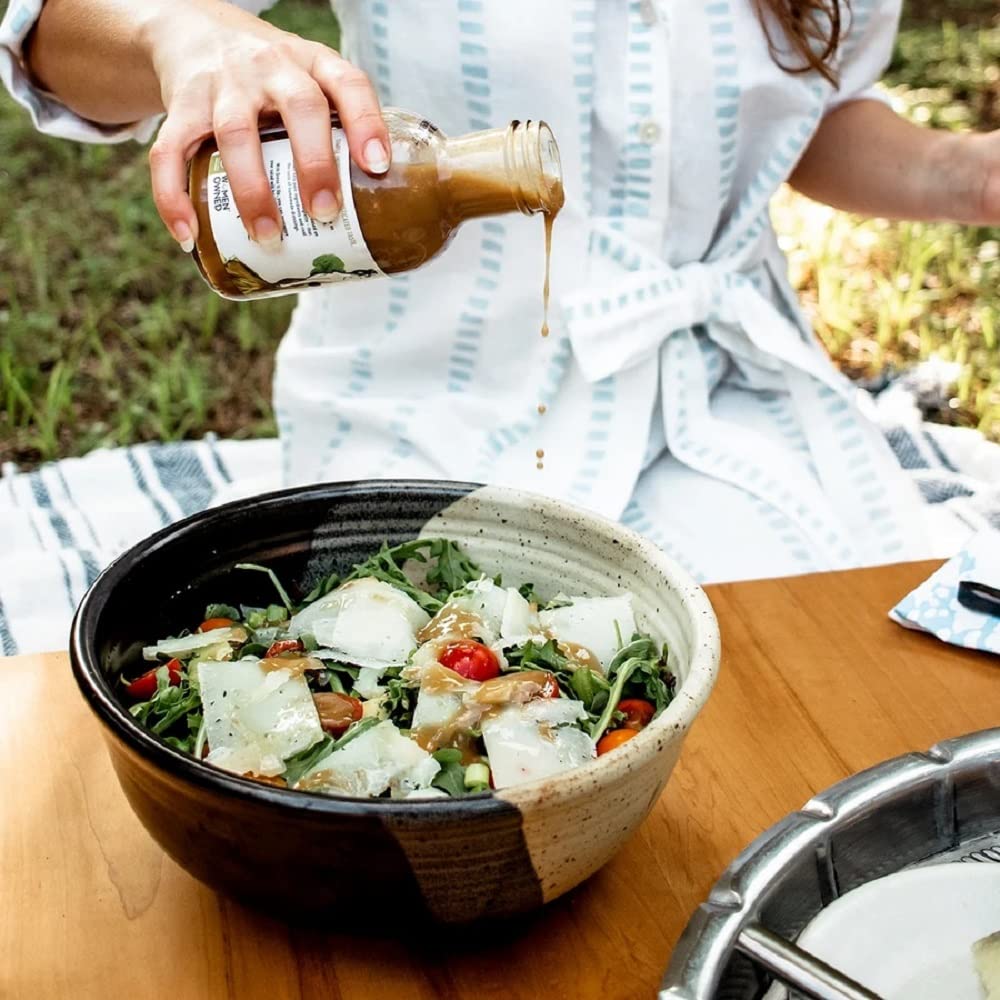 Dress It Up Champagne Vinaigrette drizzle over cheese and meats adds gourmet flair.