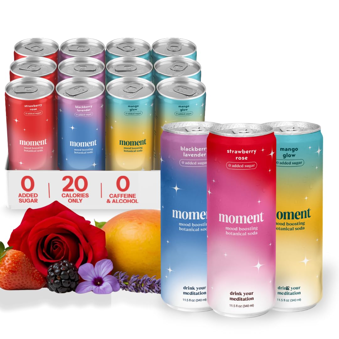 Drink Your Meditation Moment Strawberry Rose can – refreshing botanicals for a calming moment after work.