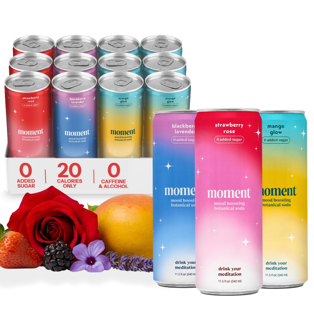 Drink Your Meditation Moment bottle pour offering a calm, non alcoholic moment