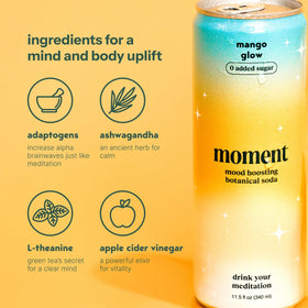 Moment Mango-Chili flavor splash, hinting at an adventurous taste without alcohol.
