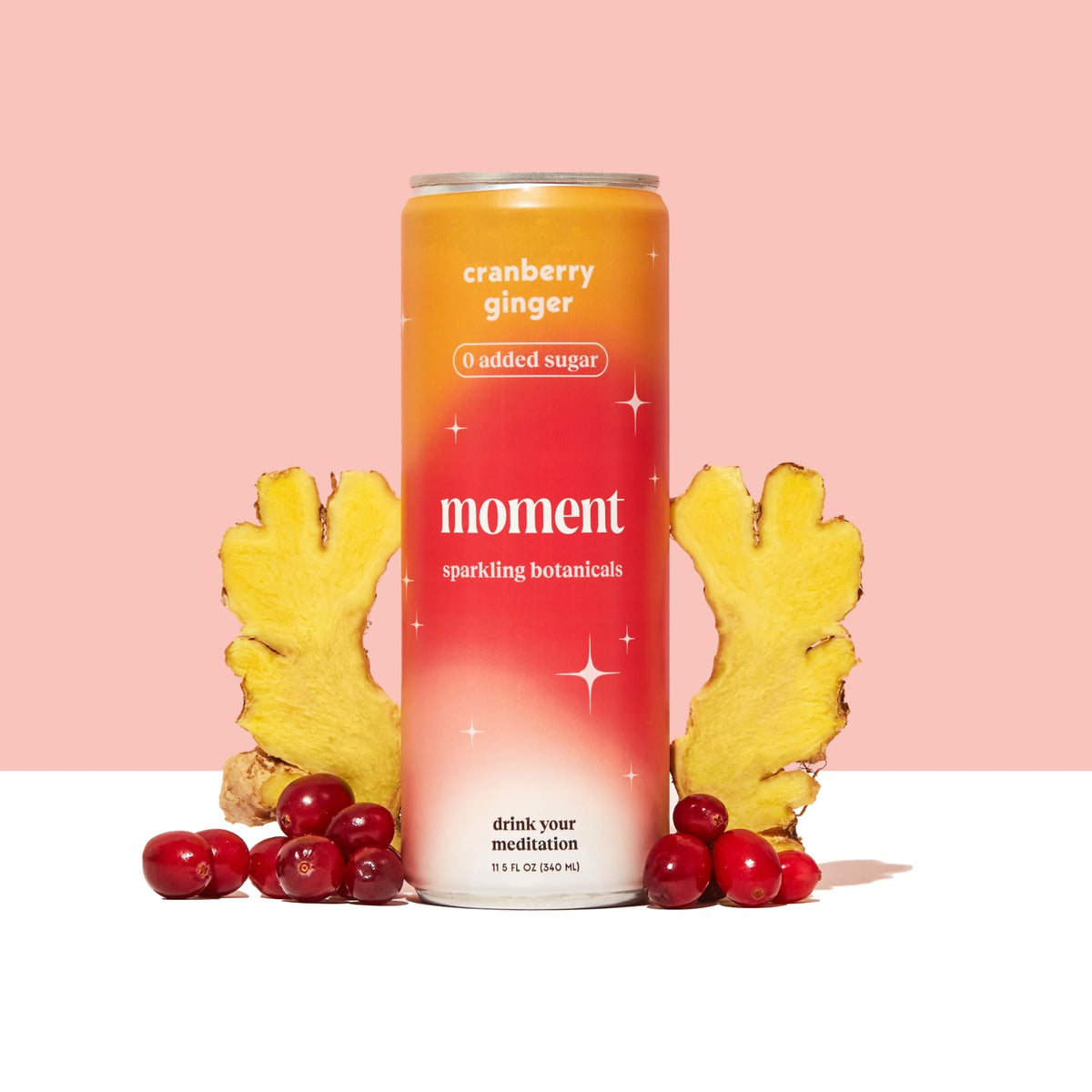 Moment glass pour image shows real fruit flavors.